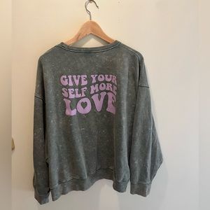 Victoria’s Secret pink crewneck size large